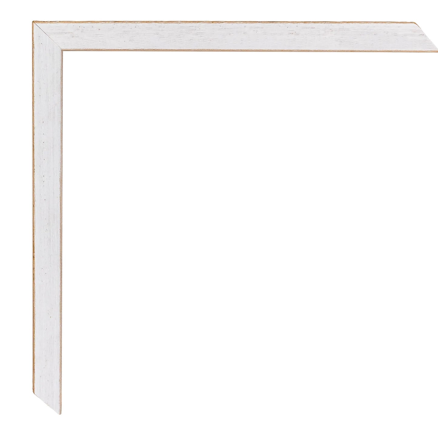 Beyaz Dekoratif Ahşap Çerçeve