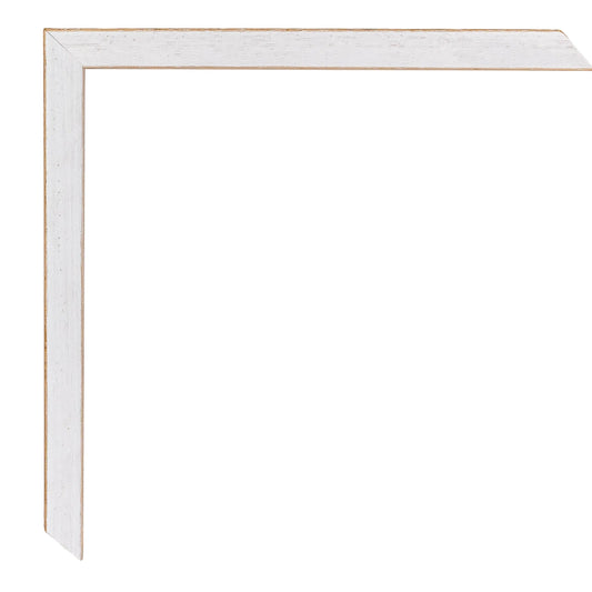Beyaz Dekoratif Ahşap Çerçeve