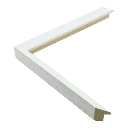 Beyaz Dekoratif Ahşap Çerçeve