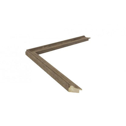 Gri Cilalı Ahşap Çerçeve