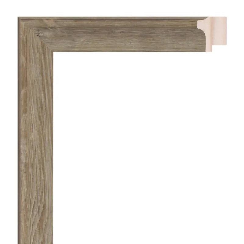 Gri Cilalı Ahşap Çerçeve