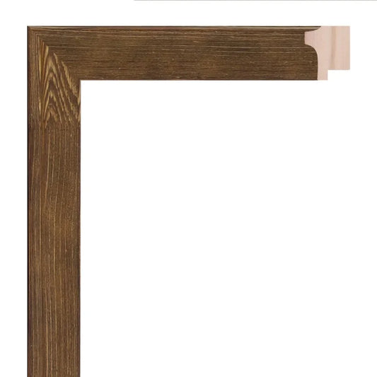 Ceviz Renkli Cilalı Ahşap Çerçeve