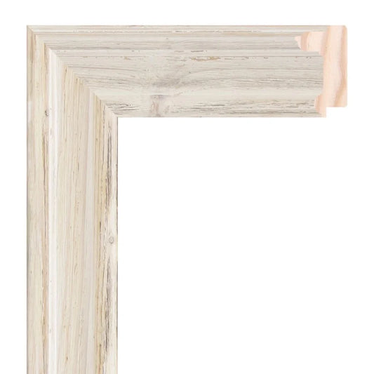 Beyaz Boyalı Ahşap Çerçeve