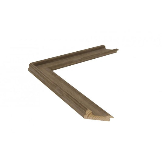 Gri Cilalı Ahşap Çerçeve