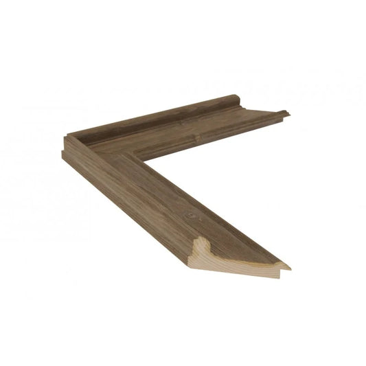 Gri Cilalı Ahşap Çerçeve