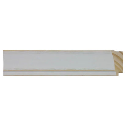 Mat Beyaz Yıkamalı Ahşap Çerçeve