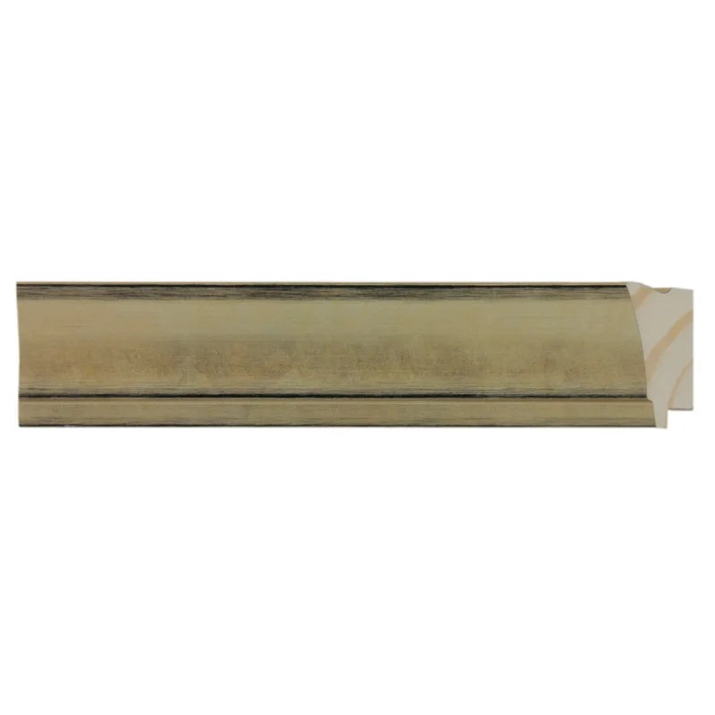 Altın Ahsap Çerçeve - Siyah Zeminli