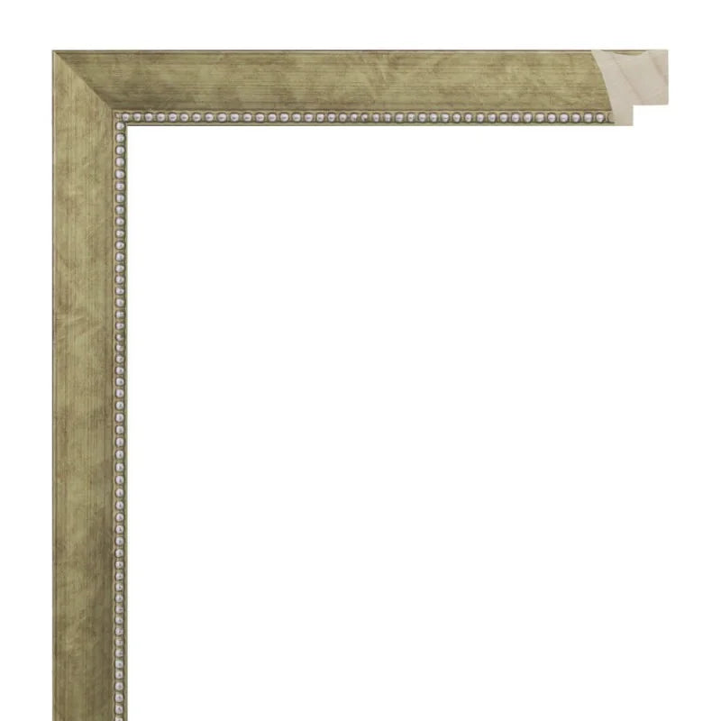 Sıcak Tonlu Gümüş Ahşap Çerçeve