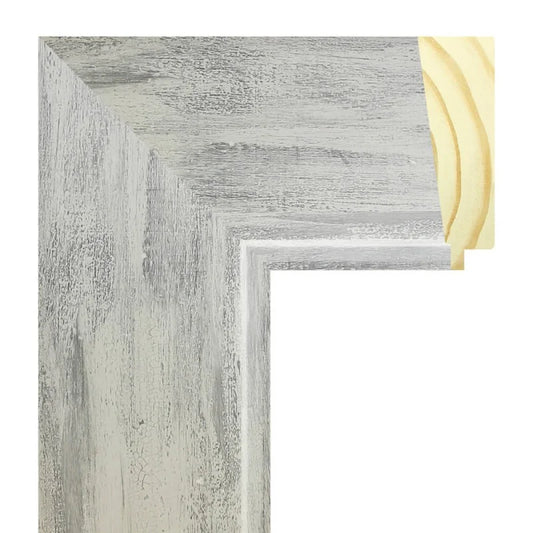 Beyaz Boyalı Ahşap Çerçeve